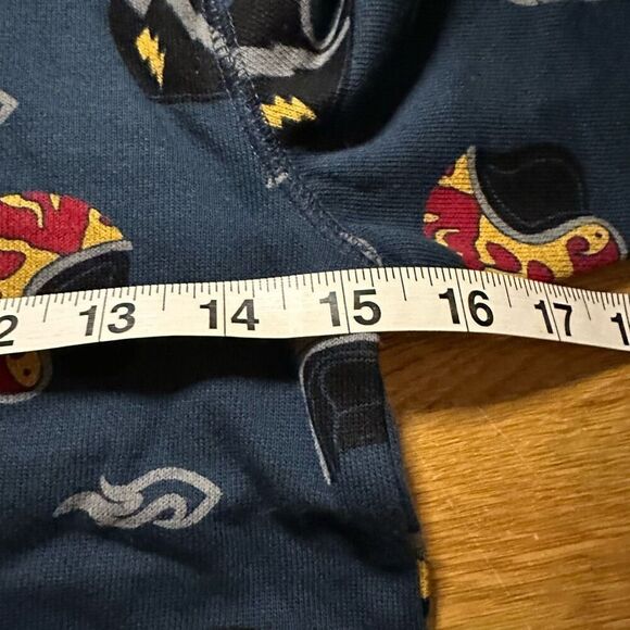 NWT Gymboree motorcycle zip up hoodie navy small 5/6 - Picture 4 of 8